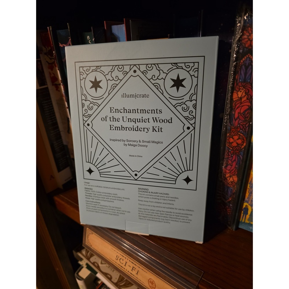 Illumicrate Sorcery and Small Magics Embroidery Kit